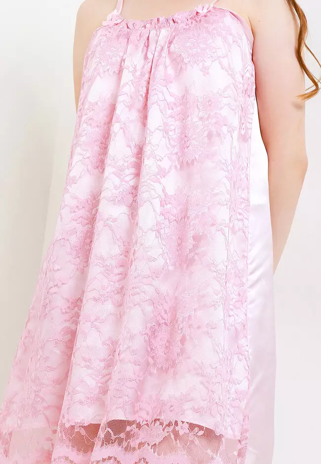 Dress Tanktop Sexy Brukat