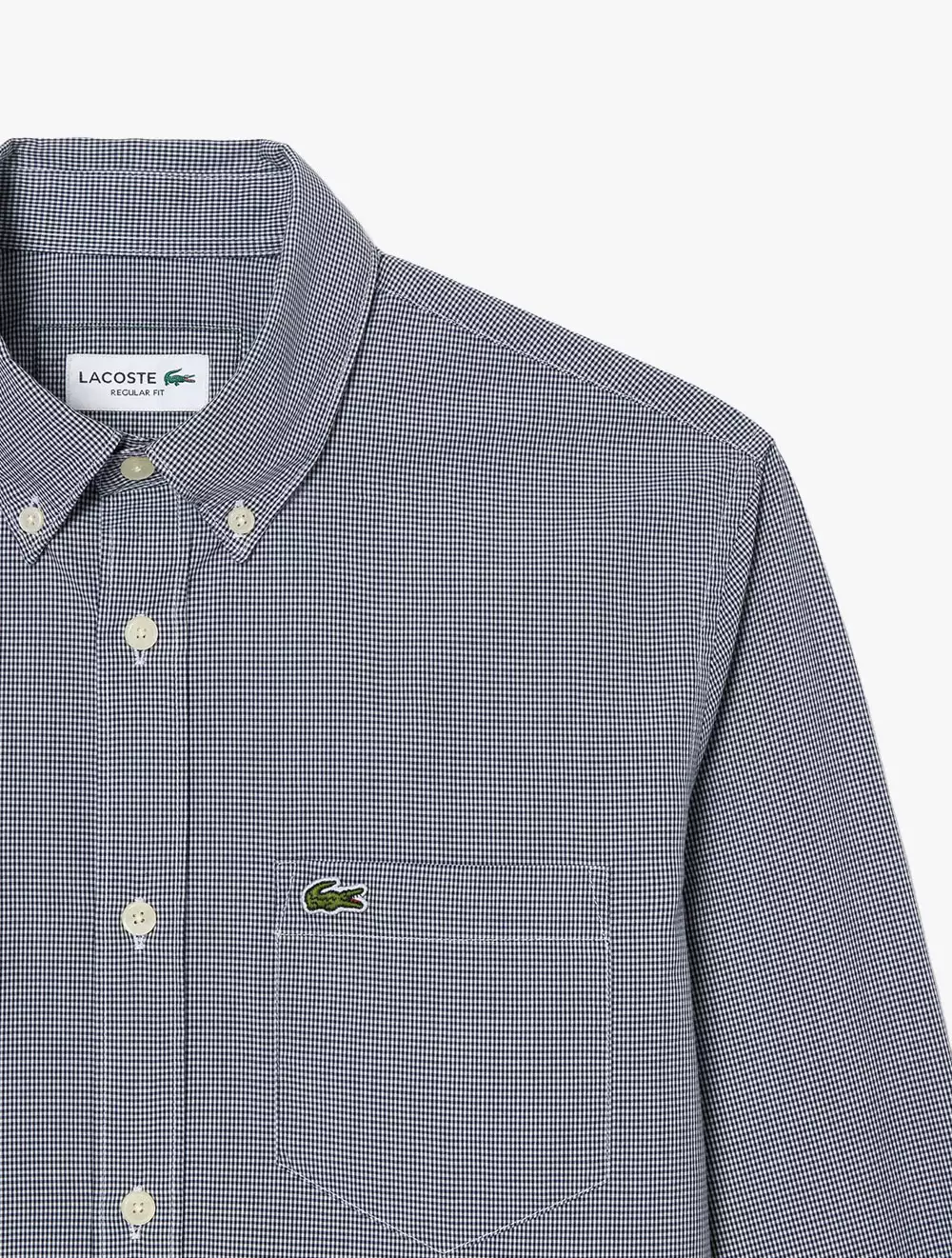 Regular Fit Cotton Poplin Shirt - White