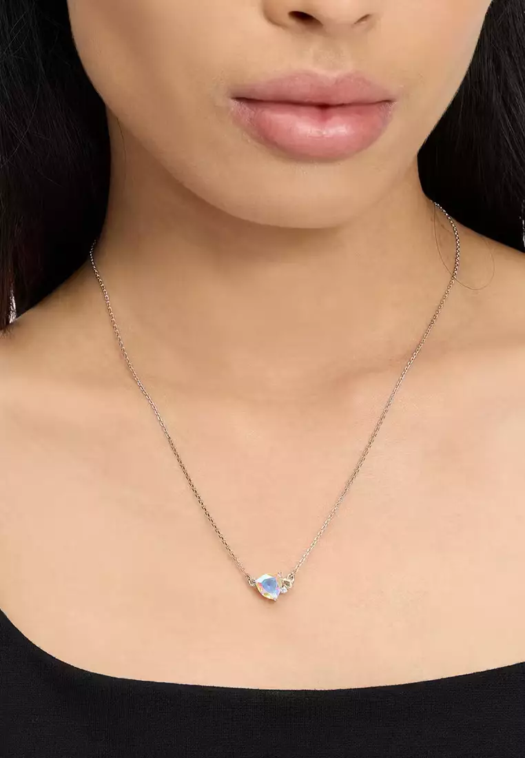 Shine Me Up Pendant Necklace - Neutral Multi KJ391