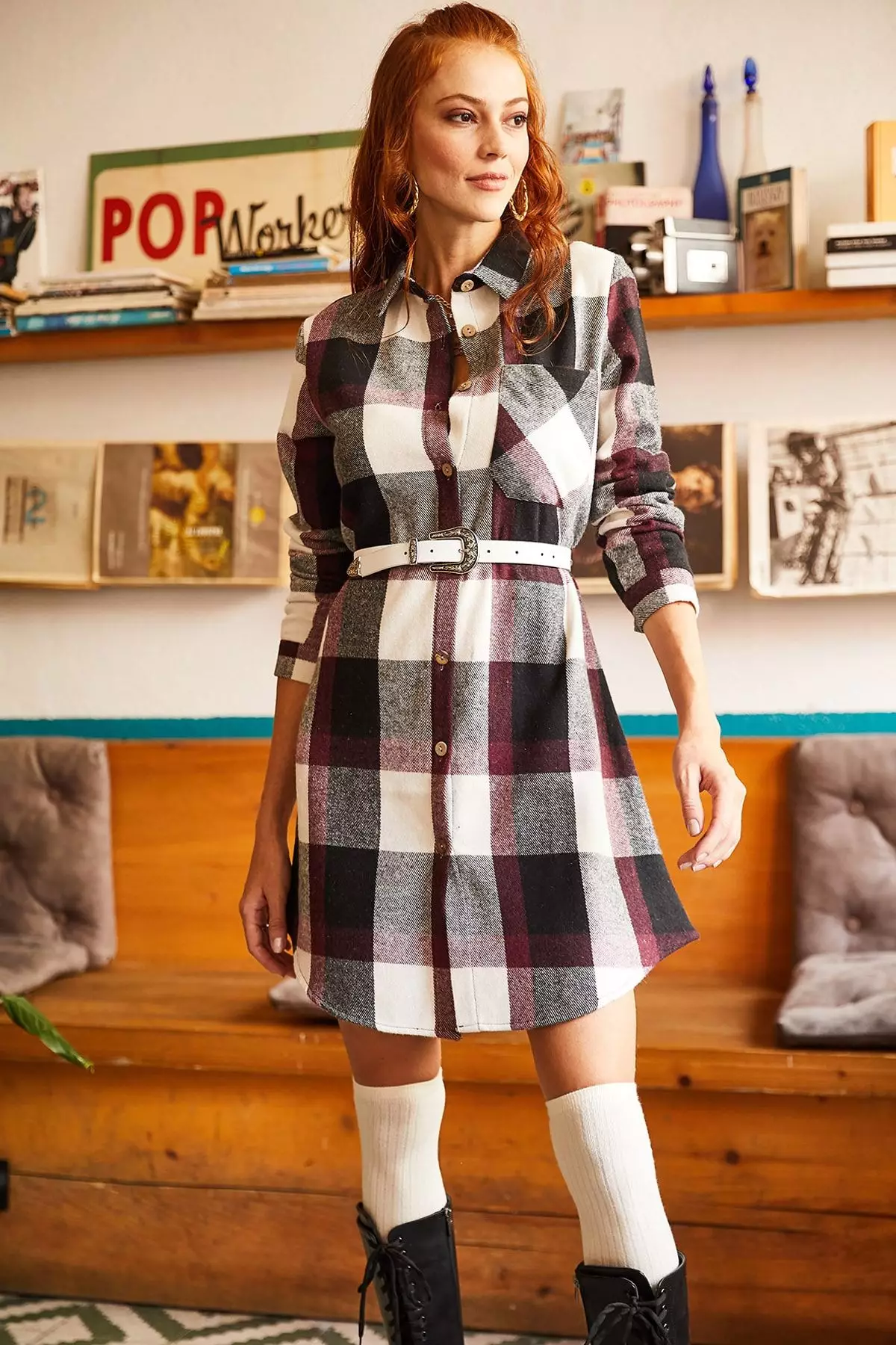 Lumberjack Plaid Dress