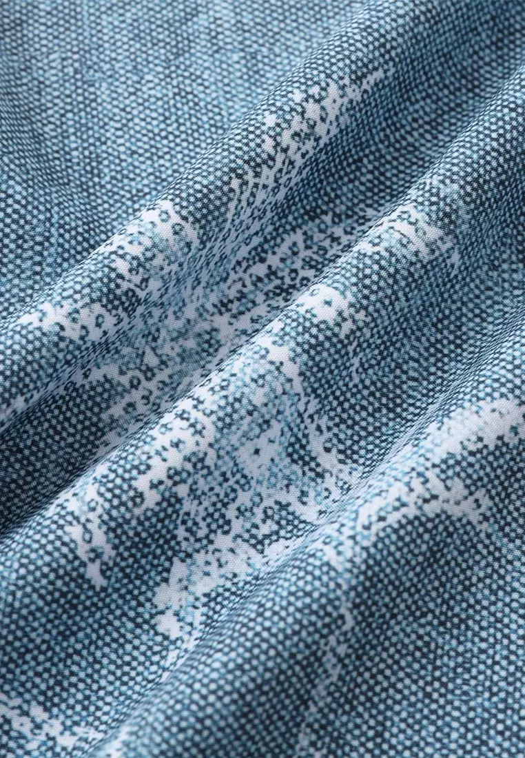 夏威夷印花短袖襯衫 YL-C298