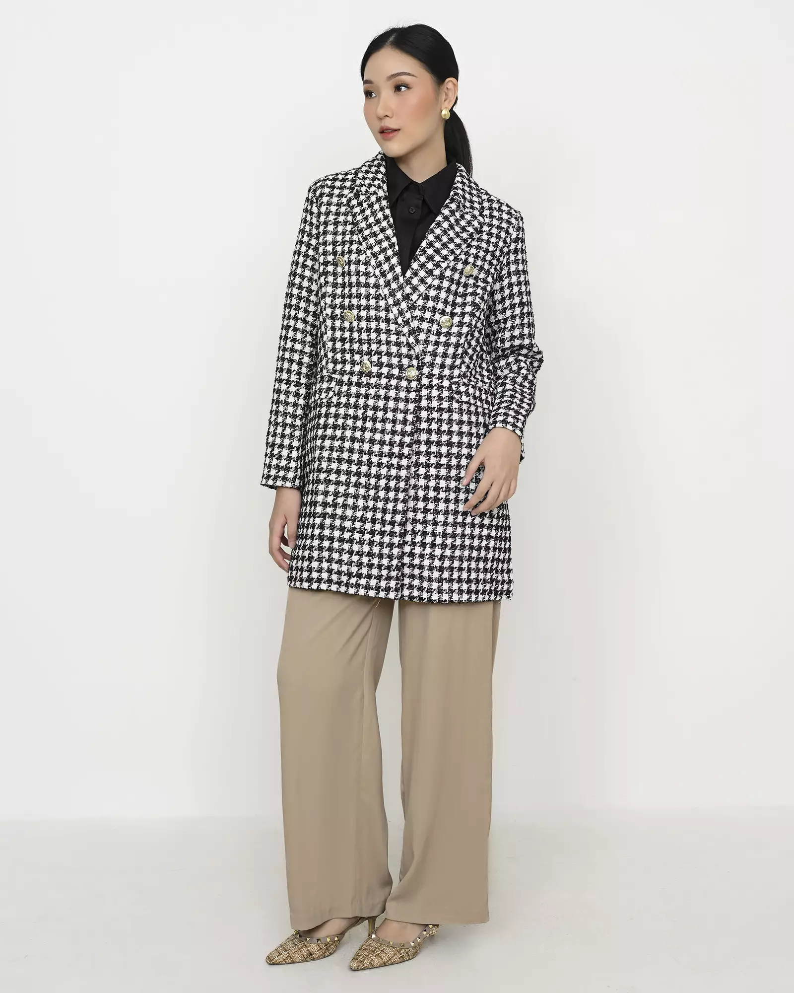 Geulis.id CASSIDY COAT - White