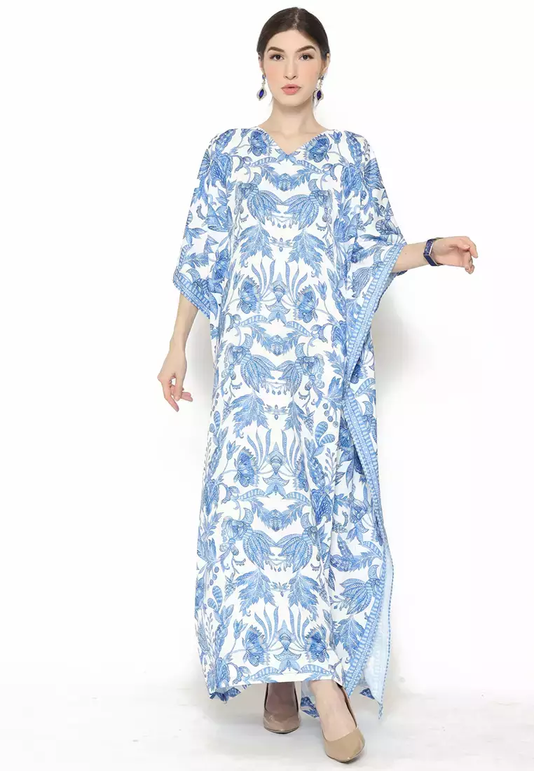 Kanzi Exclusive Short Sleeve Batik Kaftan