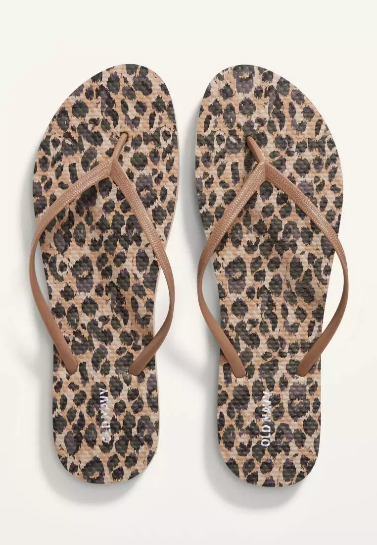 Discount on Old Navy  shoes - SKU: Patterned Plant-Based Flip-Flop Sandals For Women