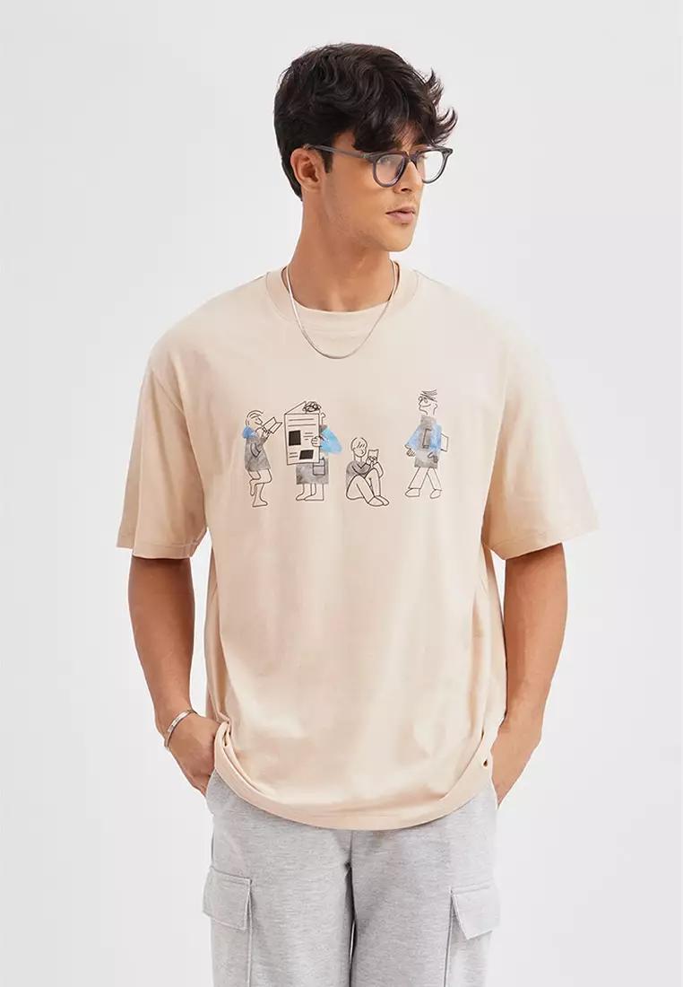 Modern Fit Graphic T Shirt