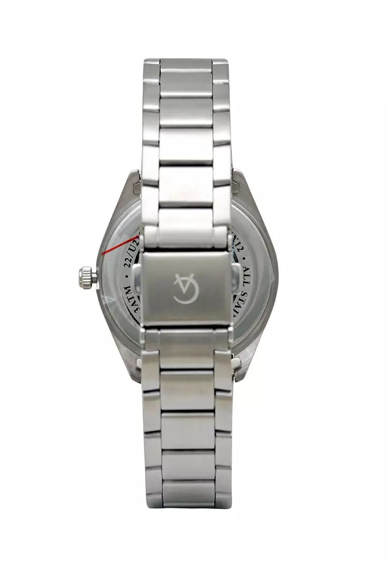 Alexandre Christie Jam Tangan Wanita - Silver - Stainless Steel - 8654 LDBSSSL