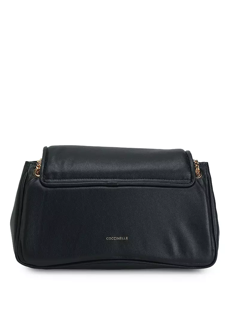 C-Me Fluffy Smooth Medium Shoulder Bag