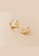 HAPPY FRIDAYS gold 925 Silver Zircon Intersect Design Earrings JW AR-M01028 84E96AC348CB44GS_6