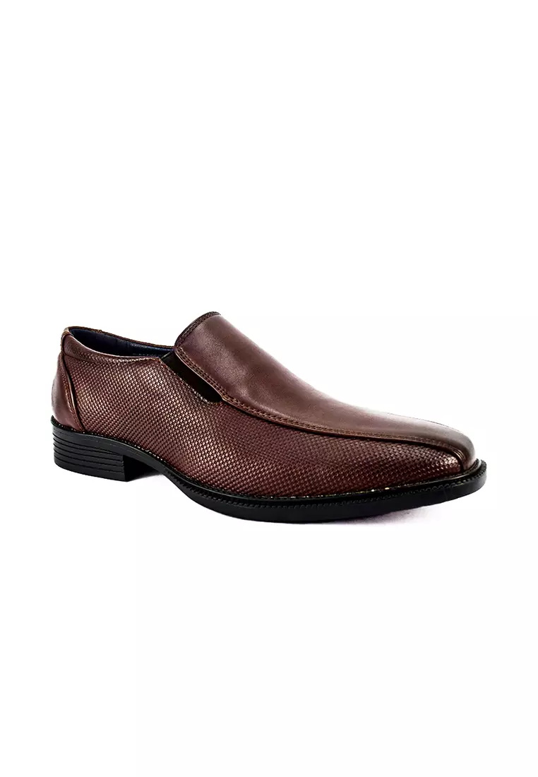 Discount on Mario D' boro Runway  shoes - SKU: Men's Formal Slip On Shoes MX 24623 Dark Brown C47