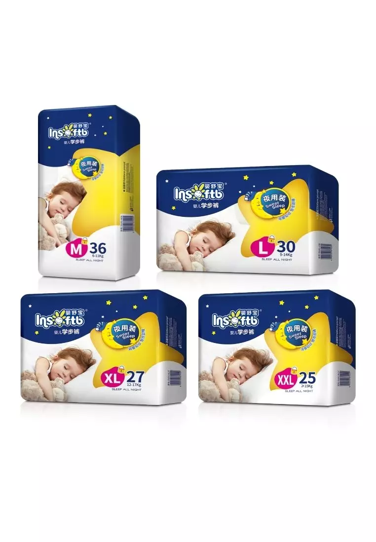 Buy Insoftb Baby Comfort Diaper Pants - Medium 36s x 4 Packs. 2024 Online