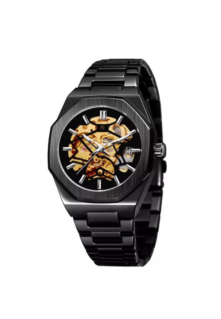 Buy OPCHIC Men's Fashion Skeleton Automatic Mechanical Watch 2025