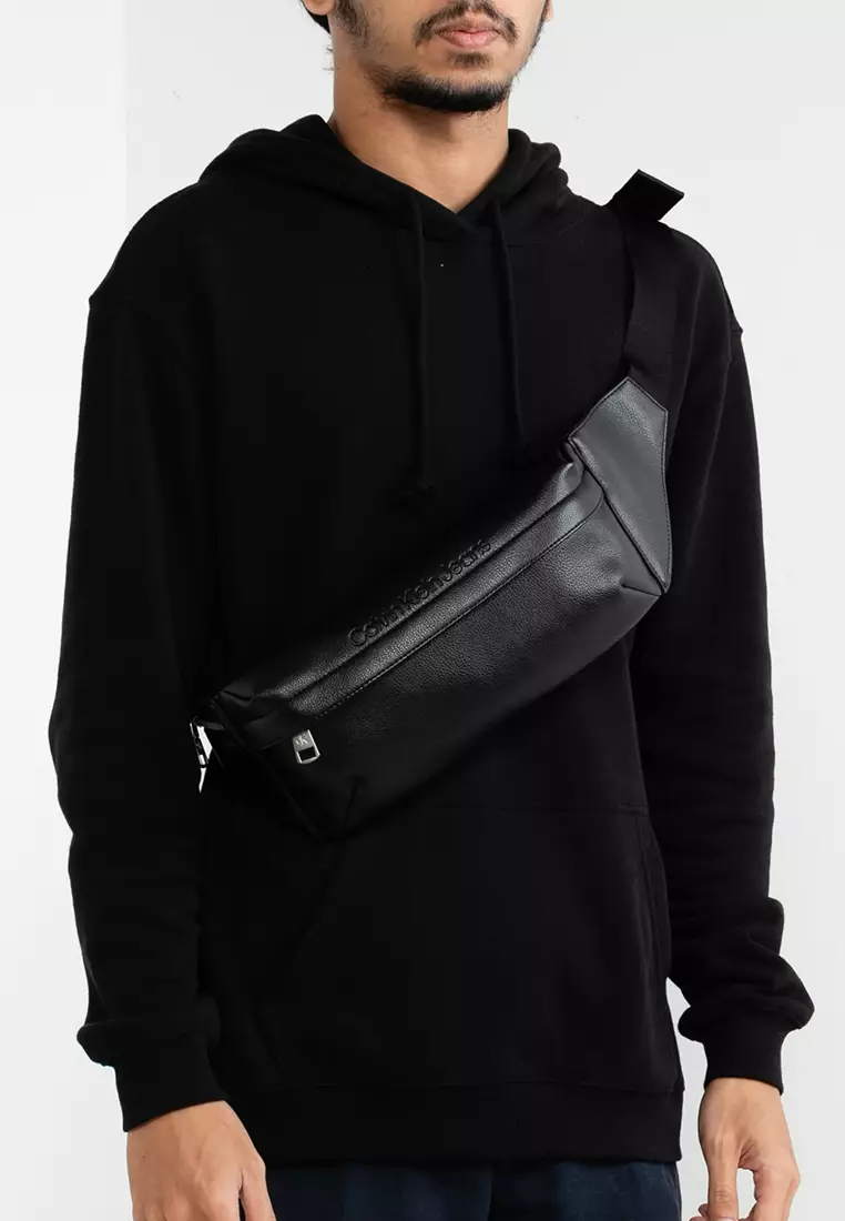 Calvin Klein Micro Pebbled Wrap Waist Bag Calvin Klein Accessories