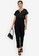 ZALORA WORK black Notch Neck Satin Top 8C28FAA3C7A8B6GS_4