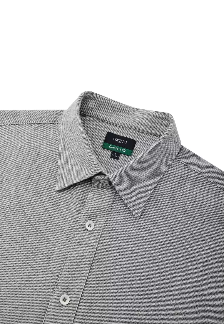 G2000 2-Side Brush Comfort Fit 2 Tone Casual Shirt