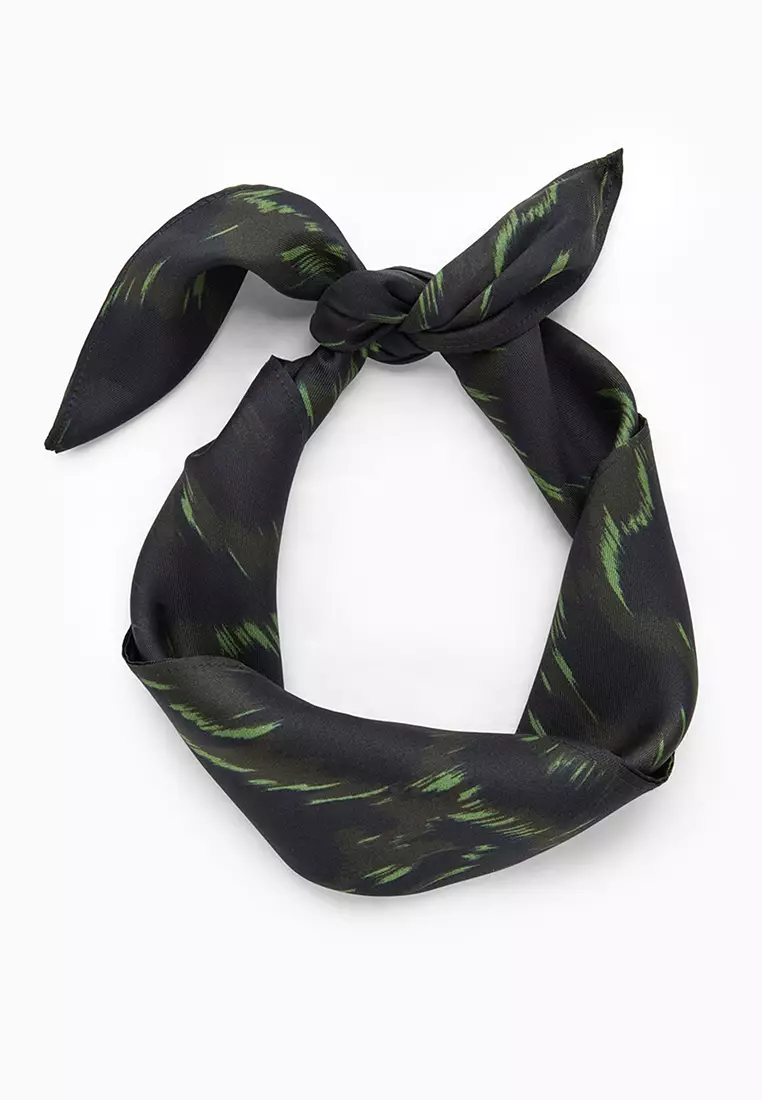 Cos silk scarf outlet