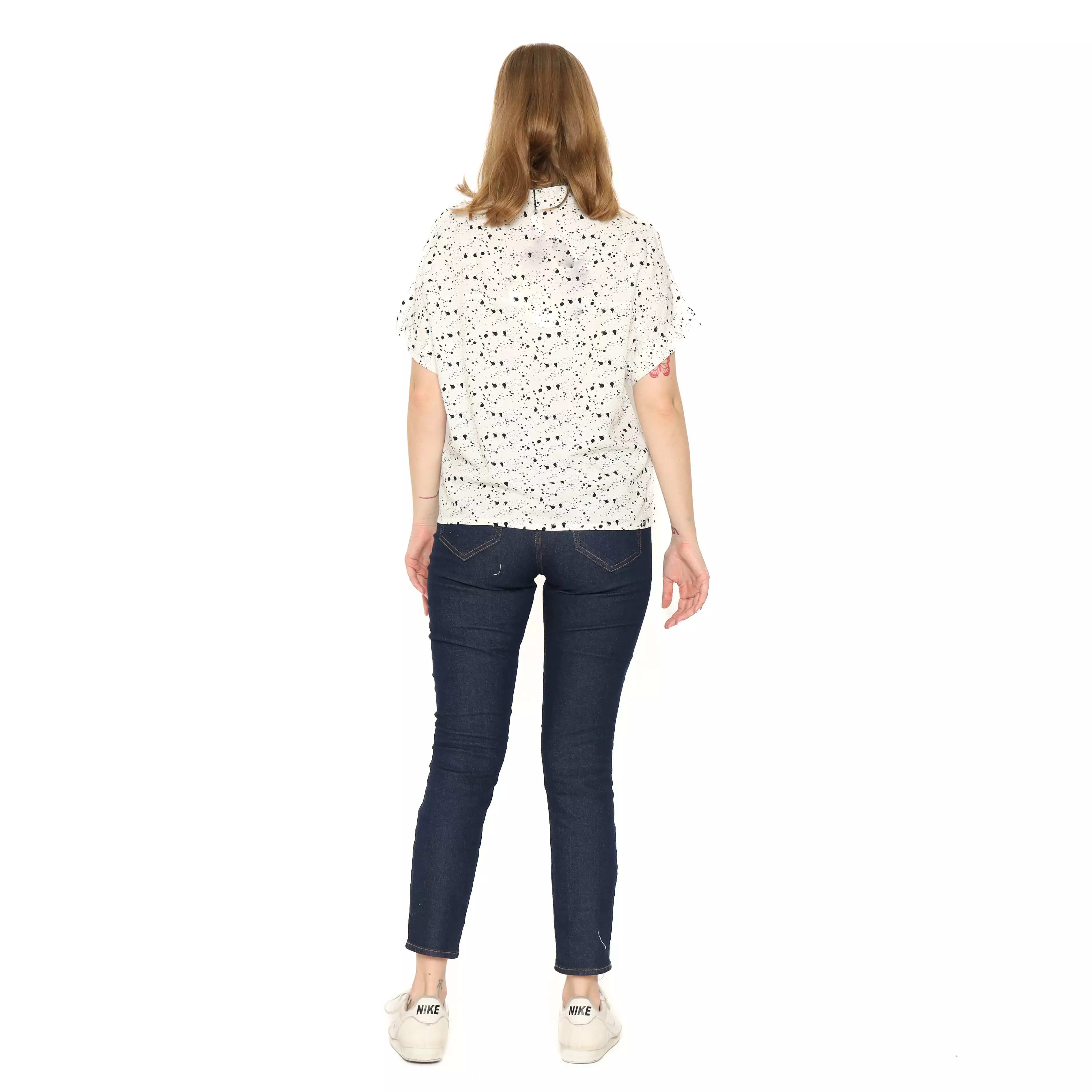 Spyderbilt Kemeja Lengan Pendek Wanita Nyc Ladies Shirt Planet Surf