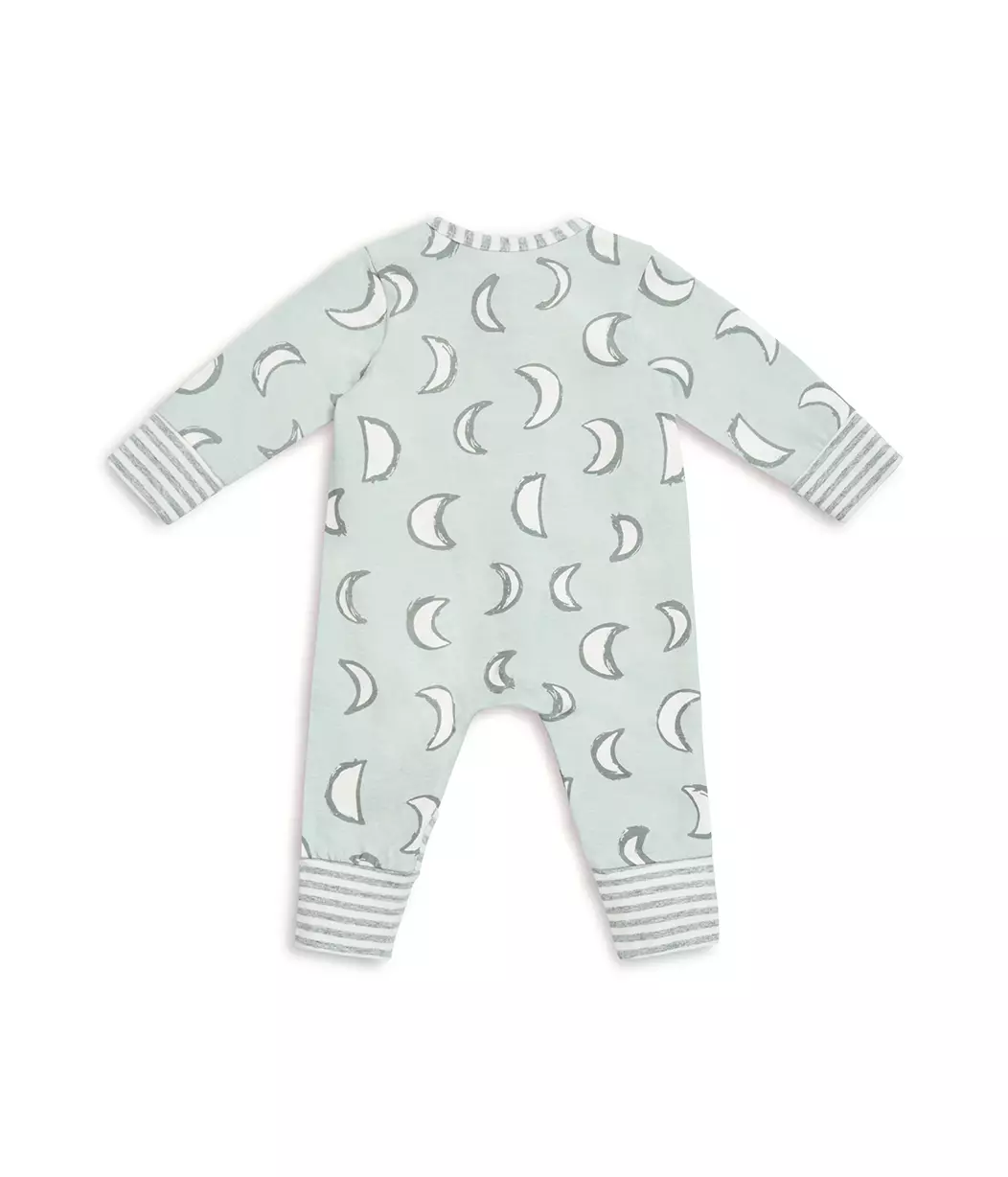 Love To Dream Footless Romper Eclipse Olive - Pakaian Tidur Bayi Unisex (Hijau)