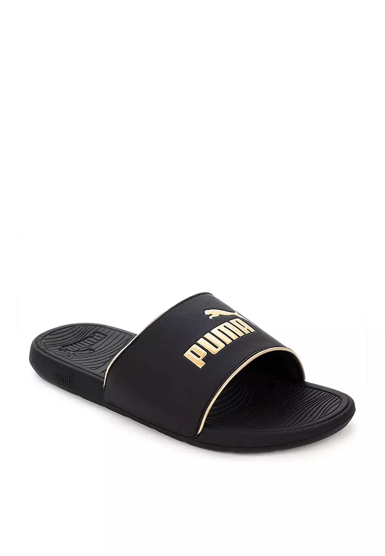 Puma discount gold slides