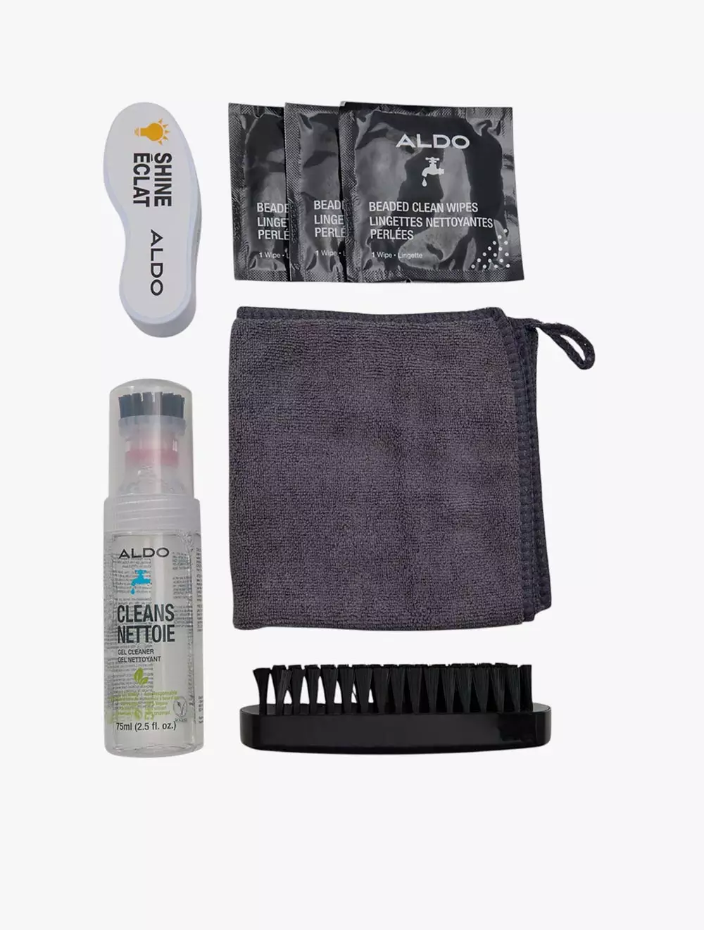 Aldo Travel Kit Cleaner Shoe Care Kit - No Colour