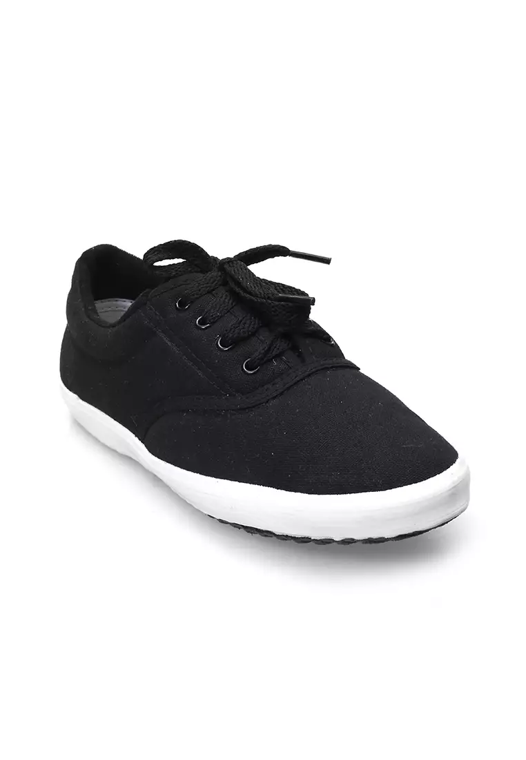 Sepatu PX Style Design Simple Casual - Black