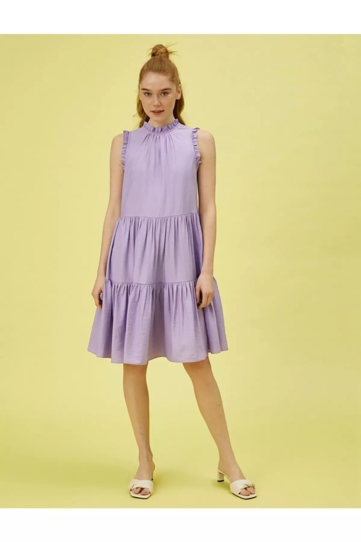 Buy KOTON Frill Sleeveless Dress 2023 Online ZALORA Singapore