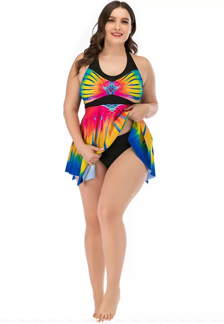 Cheap plus clearance size swimdress