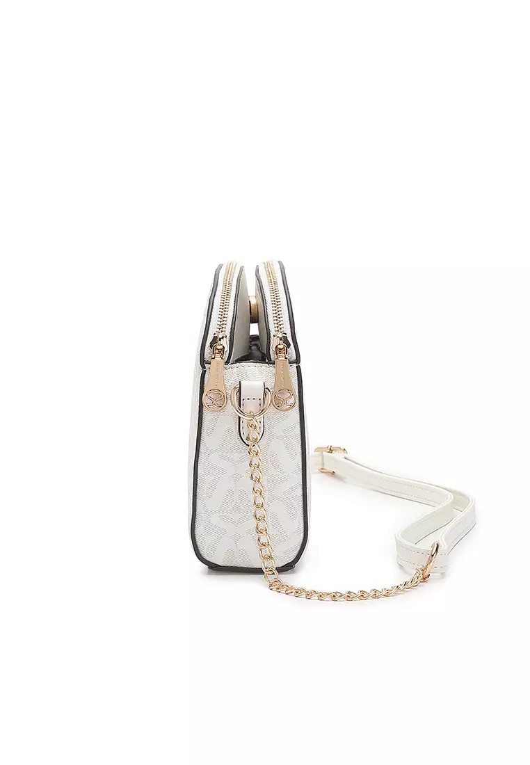 Women's Sling Bag / Crossbody Bag - White