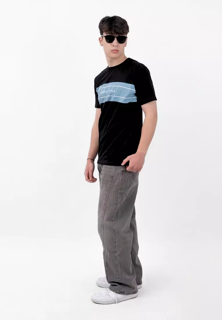 Ryusei Kaos Pria Serendipity Black