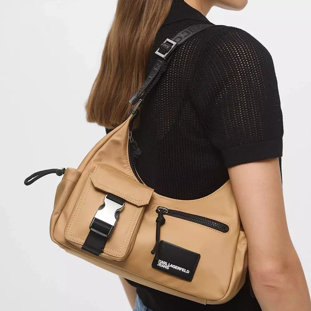 Utility Nylon Shoulder Bag Lark