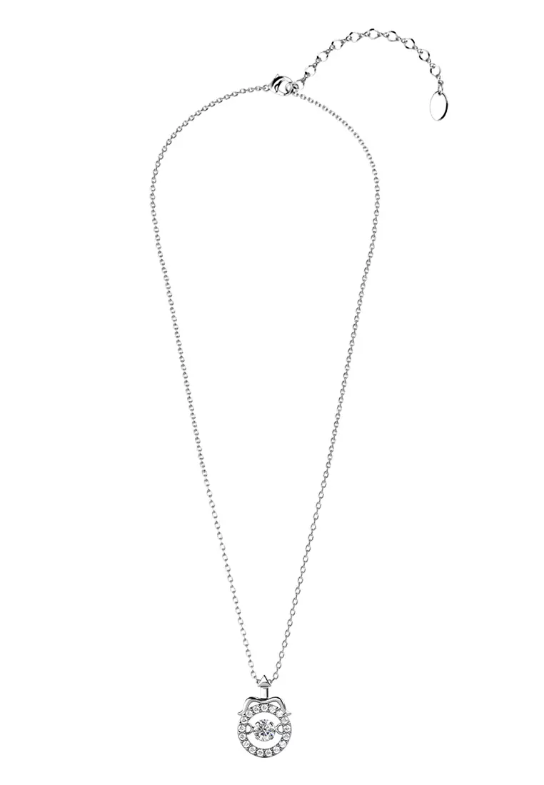 Dancing Horoscope Pendant Sagitarius WG - Kalung Crystal Swarovski by Her Jewellery