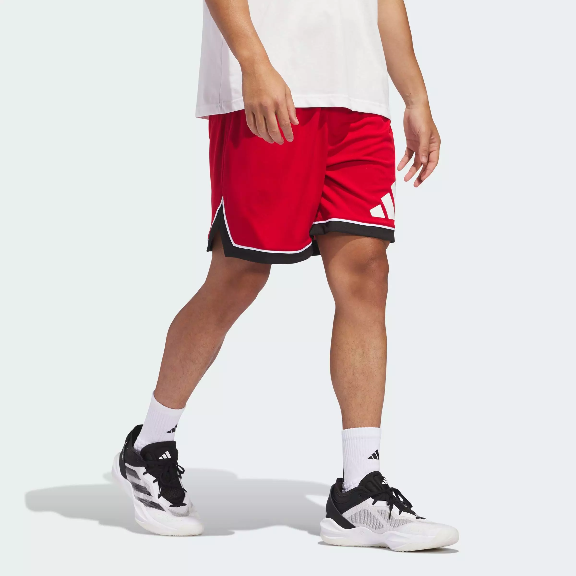 Basketball Basketball Badge of Sport Shorts Men Red JN4731