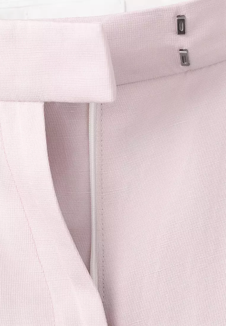 Straight-Fit Suit Trousers
