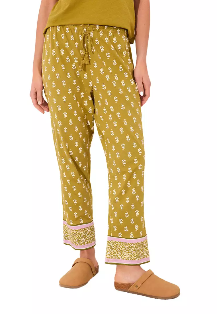WOMEN'SECRET Long Carrot Trouser Cotton Stamps