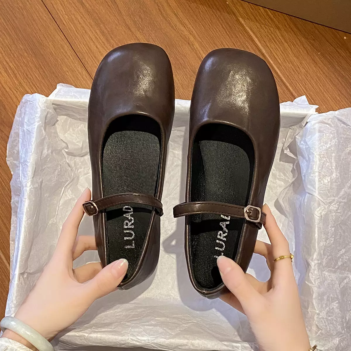 Sepatu Flat Wanita Slip On Cewek Balerina WL24117