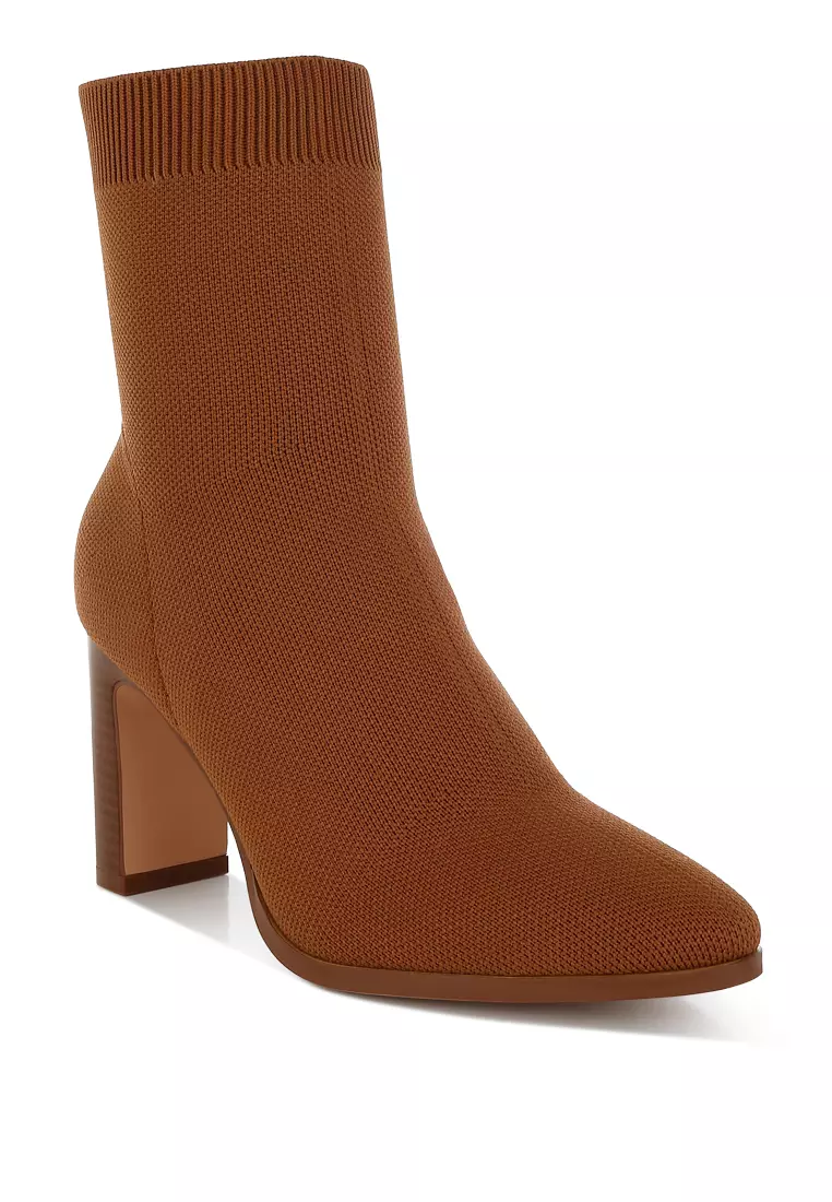 Sepatu bot Flyknit Ankle Warna Camel