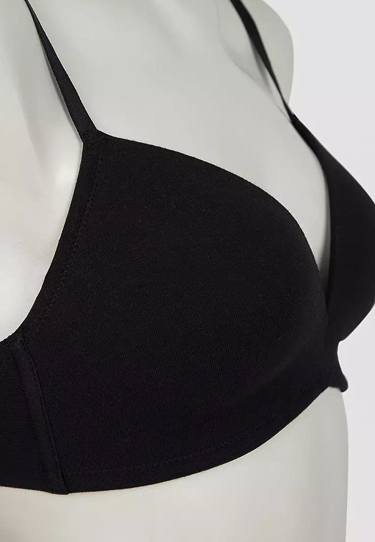 Ketyyh-chn99 Bras 2024 Underwear Sports Bar Womens Tank Tops Stretch Cotton  Camisole Padded Shelf Bra Black,One Size 