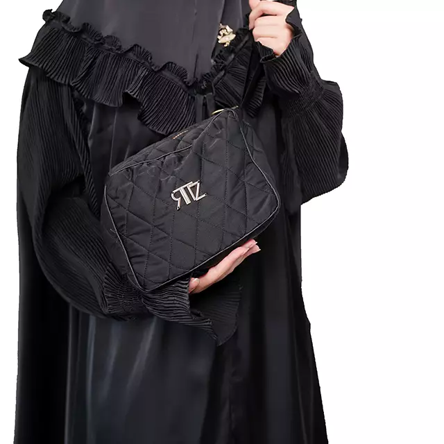 Jual Ritz Syari MUKENA HIJRAH 2 BLACK PREMIUM By RITZ SYARI Original ...