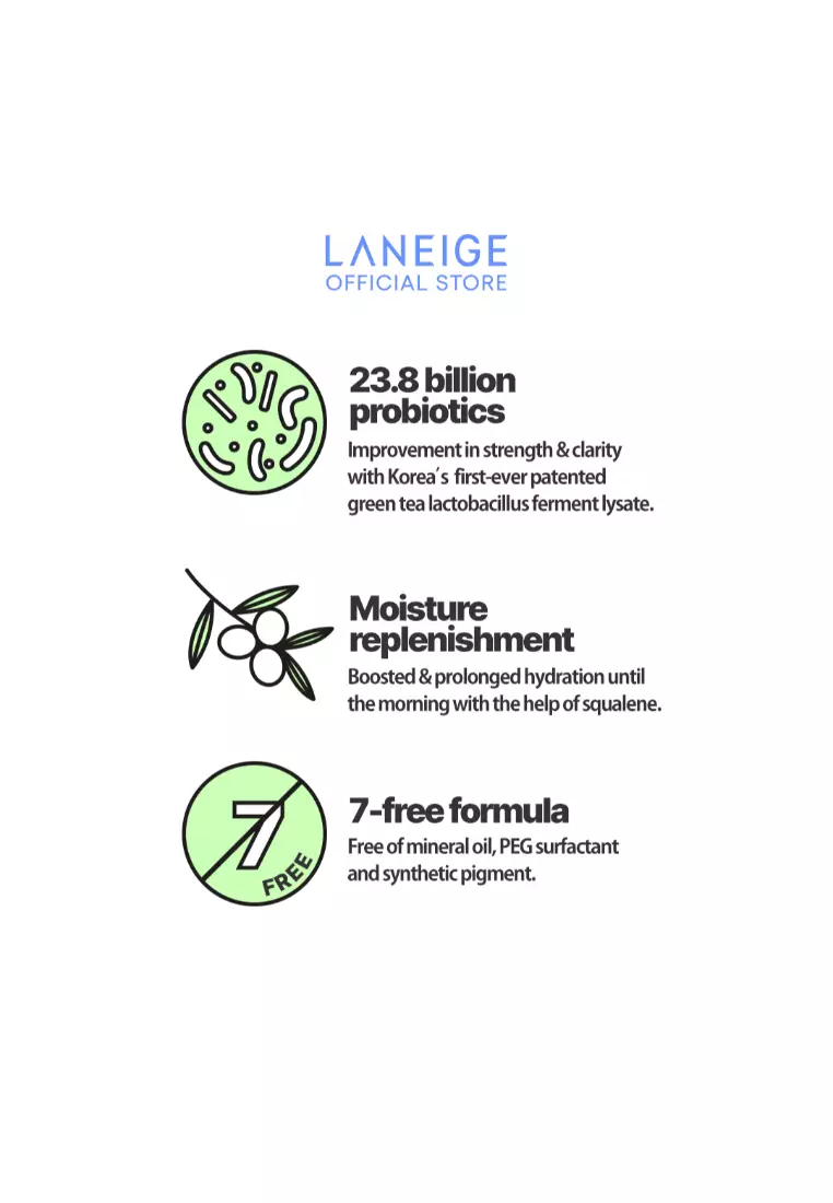 Buy Laneige LANEIGE Water Sleeping Mask EX 70ml Hydrating Sleeping Mask, Brightens and Purifies