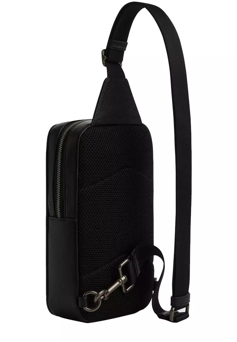 Sullivan Pack Bag In Signature Canvas With Patches in Charcoal Multi CY820