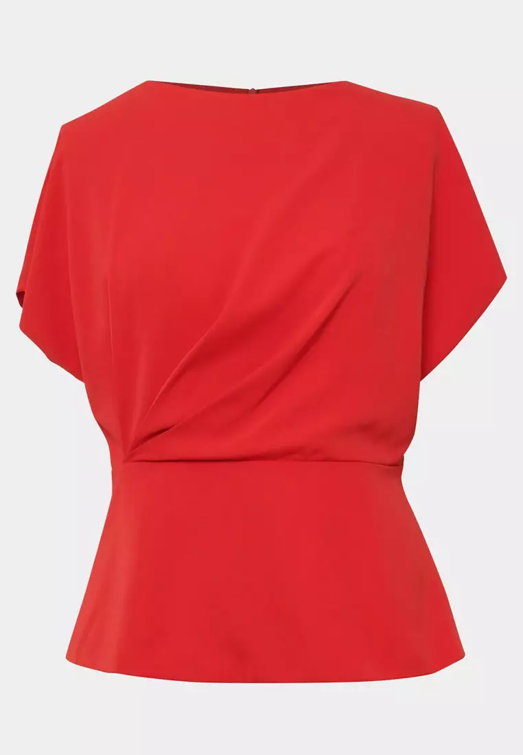 Bonnie Gathered Peplum Top