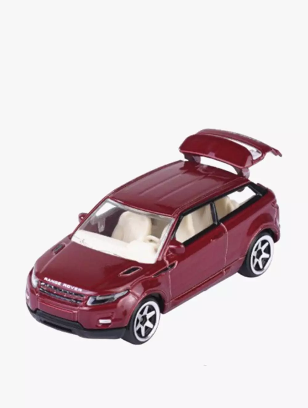 Voiture Jouet Range Rover Evoque Bleu Majorette 1:64 - Street Cars 2014 - Neuf En Boîte