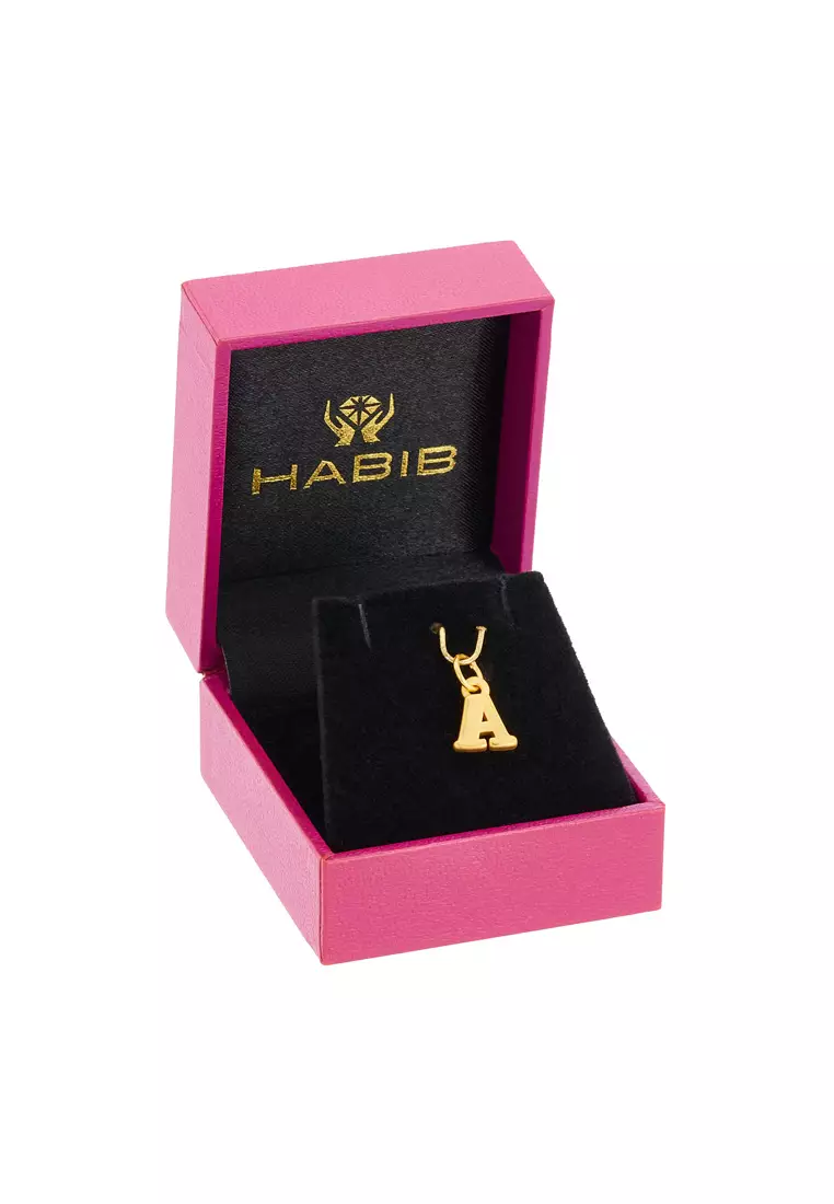 HABIB 999/24K Yellow Gold Pendant DTP010924(A)
