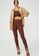 Cotton On brown Zip Front Ponte Leggings 5197AAA5A1DA00GS_4