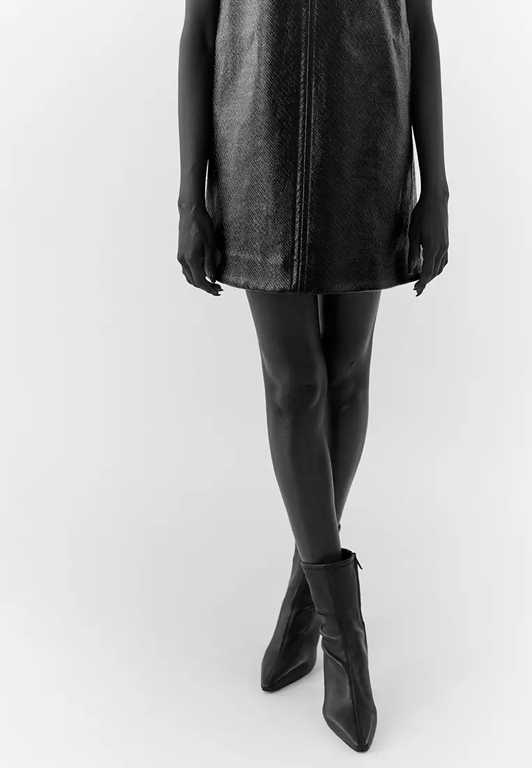 Sleeveless A-Line Mini Dress