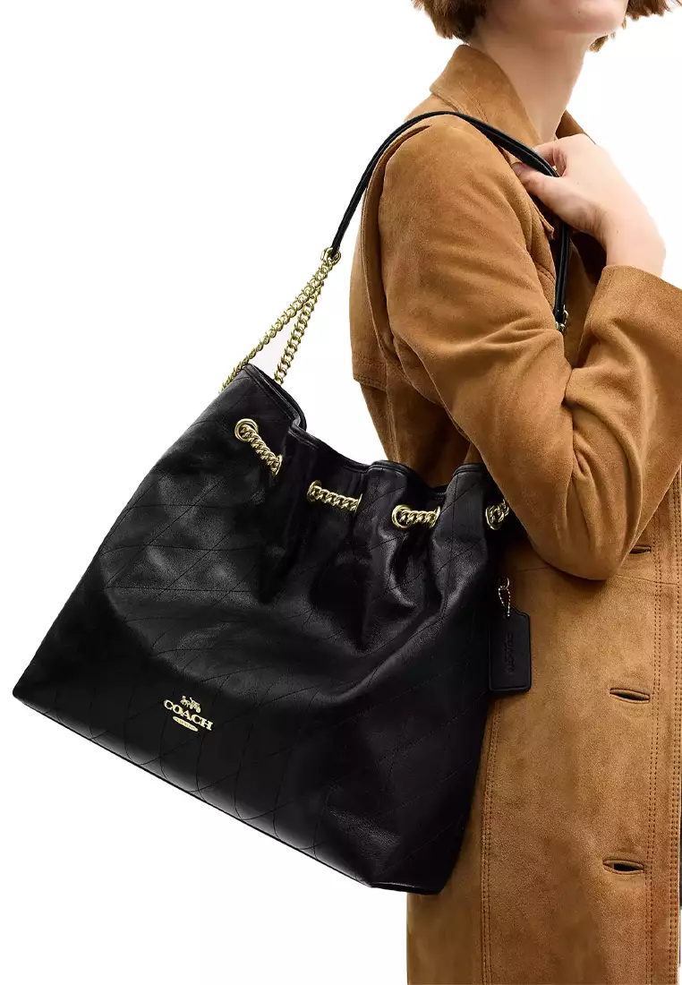 Evelyn Large Shoulder Bag With Quilting CCZ81