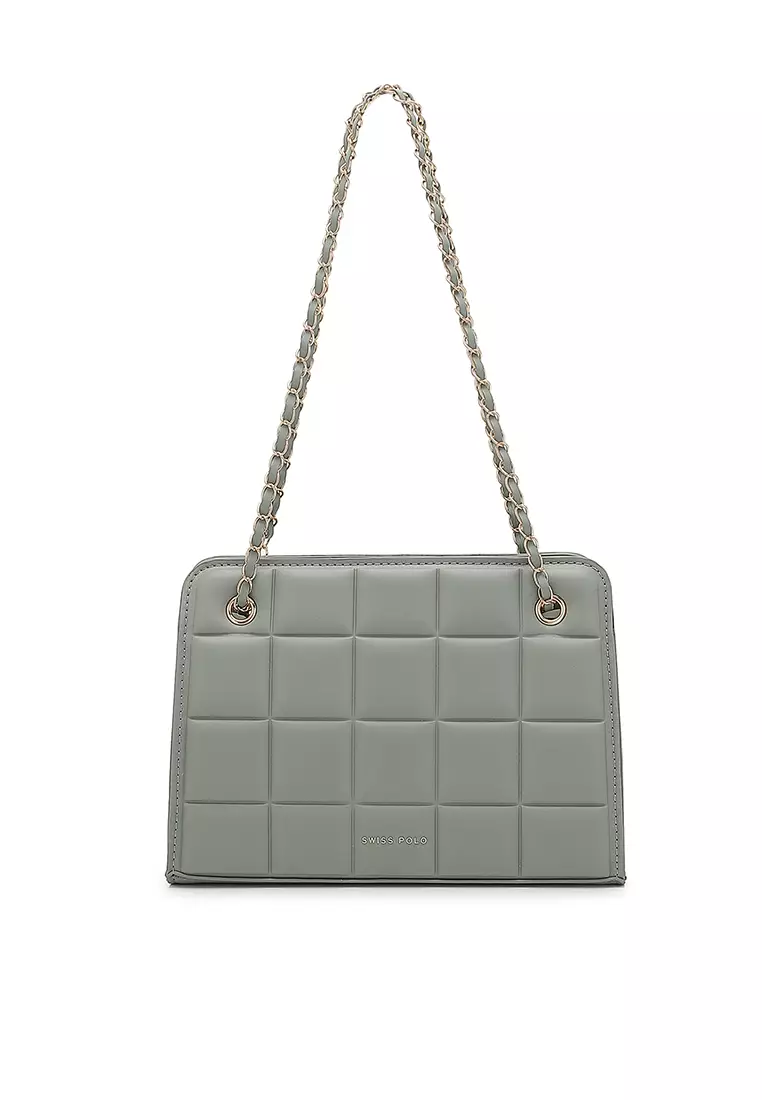 Women's Top Handle Bag / Sling Bag / Crossbody Bag - Green