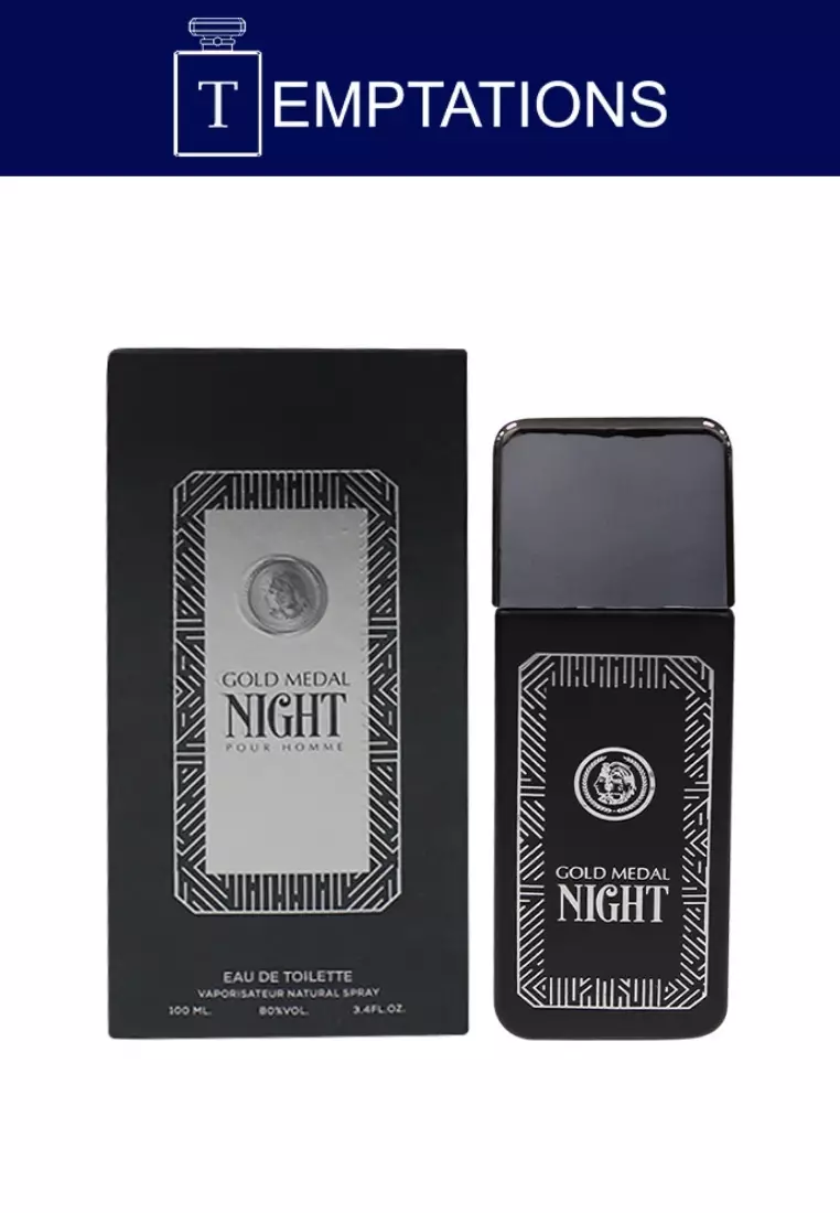 (B1T1)  MB Parfums GOLD MEDAL NIGHT 100ML EDT/GOLD MEDAL NIGHT 100ML EDT Perfume For Men MB35526-S1MM