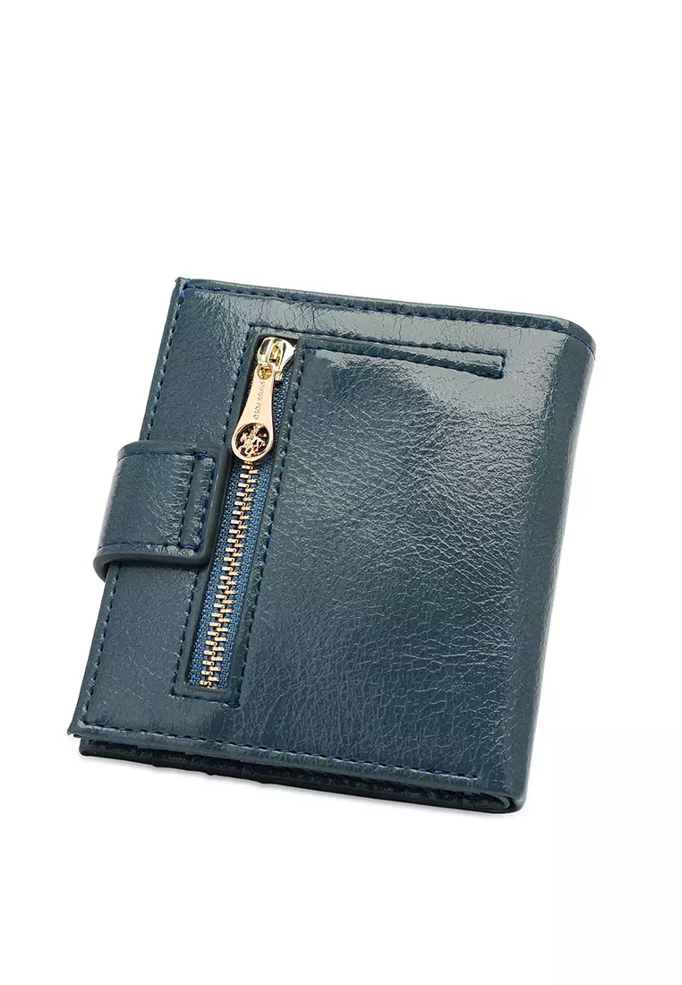 Women's Short Purse / Card Holder - Blue