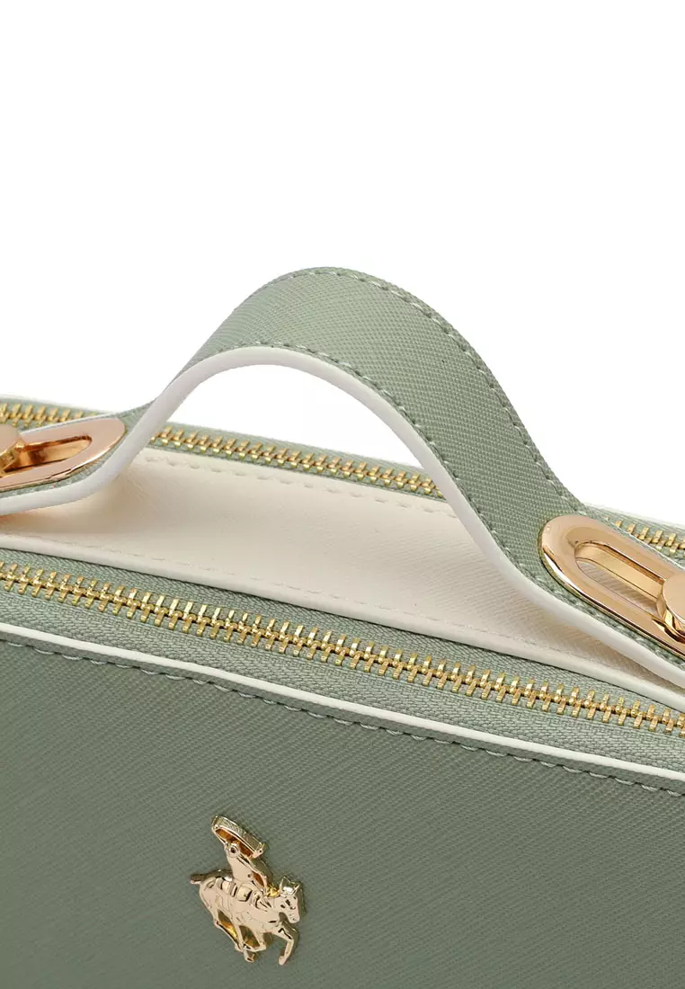 Women's Shoulder Bag / Sling Bag / Crossbody Bag (Tas Bahu / Tas Selempang Wanita) - Hijau