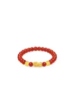 Red - Double Dragon Charm & Pixiu